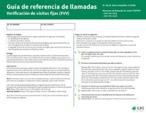 Call_Reference_Guide_FVV_Spanish – iLIFE Financial Management Services